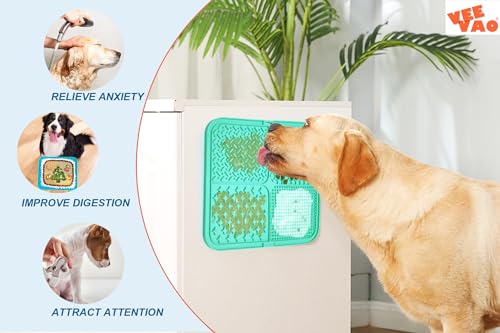 VEEVAO Tapete De Lamber Xl Para Cães De Raça Grande, Tapete De Lamber De Silicone De Grau Alimentíci