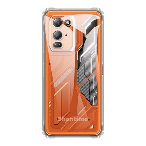 Shantime �_��P�[�X Blackview Fort 200 �Ƃ̌݊�������, ���^ �ϏՌ� ���h�~ �\�t�g�V���R�� ���o�[�Q�� �o���p�[�V�F��(�N���A)