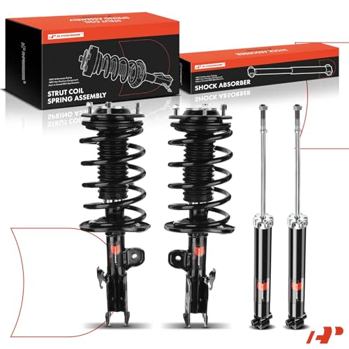 A-Premium Front and Rear Complete Strut and Coil Spring Assembly Compatible with Toyota Prius 2010-2015, 4-PC Set by A-Premium - Image 8