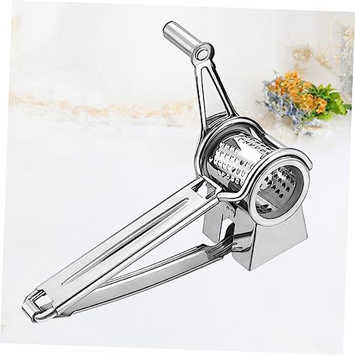 Rallador de Queso Manual con Manivela de Acero Inoxidable miniatura 2