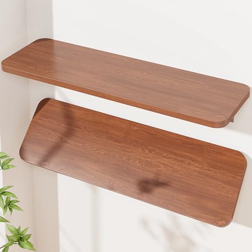 Établi Mural Pliable avec Supports Réglables en Acier