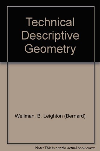 Technical Descriptive Geometry B00589YSNI Book Cover