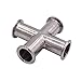DERNORD 4 Way Cross Clamp Fits 1.5