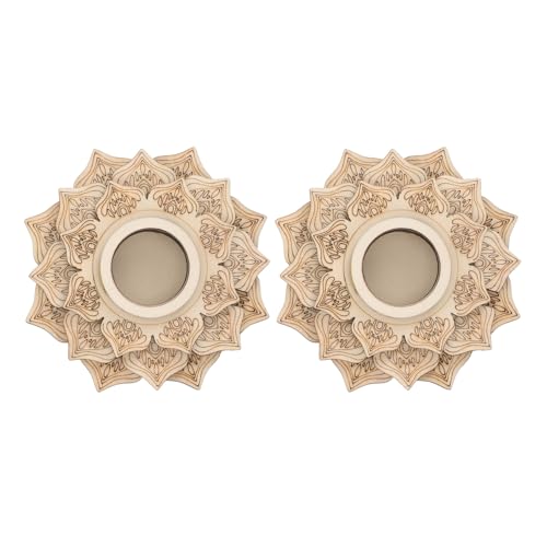 Robusto e affidabile: grazie alla sua solida struttura in legno, questo supporto per cristalli offre una base sicura per esporre sfere di cristallo, prevenendo cadute accidentali o danni. supporto in legno per sfere di cristallo, porta sfere decorative