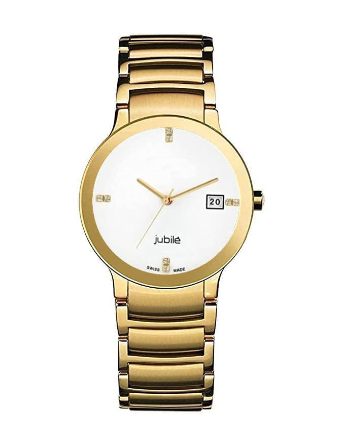 Entiq Rado Centrix Diamonds Swiss Quartz Unisex 38 mm (Gold & White Dail) (B0CT3GLVL4) Amazon Price History, Amazon Price Tracker
