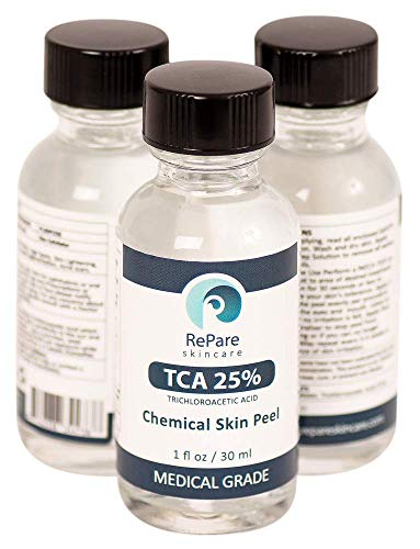 25% Trichloroacetice Acid - TCA Skin Peel (1oz) - wrinkles, crepey skin, age spots, smokers lines