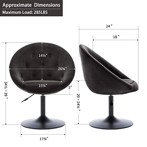 Duhome Vanity Makeup Stool Dressing Chairs Padded Bench with Easy Assembly - Thumbnail 3