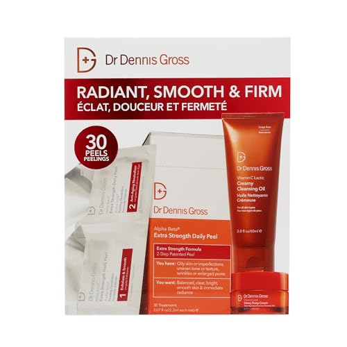 Dr Dennis Gross Extra Strength Radiant, Smooth & Firm Skincare Ki...
