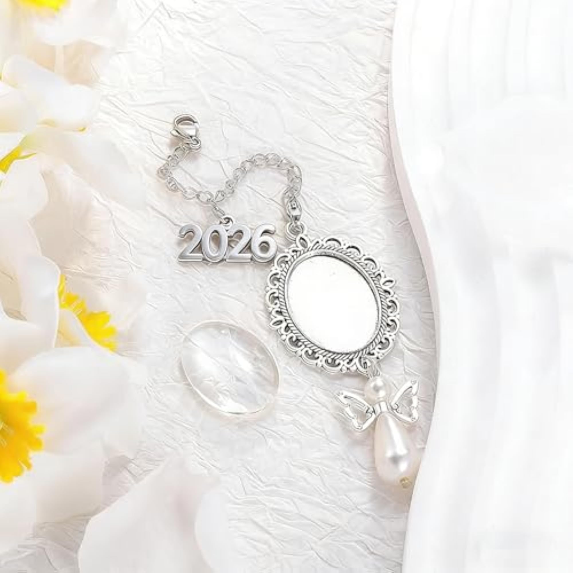 Graduate Memorial Photo Charm Tassel for Graduation