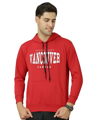 Image of Mack Jonney Regular Fit Printed Hoodie for Men-MACK639765