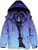 Imperméable et coupe-vent : Nos vestes sont fabriquées avec un revêtement imperméable professionnel de 10 000 mm, les coutures sont scellées pour empêcher la pénétration et toutes les fermetures à glissière sont également imperméables, ce qui peut résister efficacement à l'invasion de la pluie, de la neige et du vent froid, gardant votre enfant au sec et au chaud toute la journée