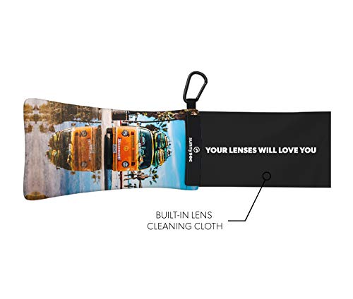 Image of GOGGLESOC Sunnysoc Sunglass Case - Stretch Microfiber, Scratch Protection, Slim Sleeve, Soft Touch - Travel, Protection