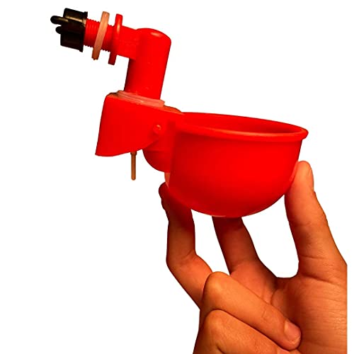 4er-Pack Automatischer Geflügeltränke – Hühnertränke Tränke für Hinterhof Hühnerstall Geflügel Enten Pute Hennen Hähne… – Bild 3