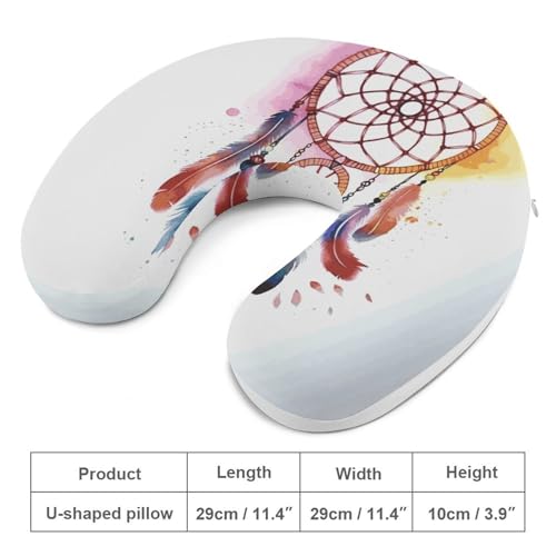 Almohada U de espuma viscoelástica 30 cm cómoda miniatura 2