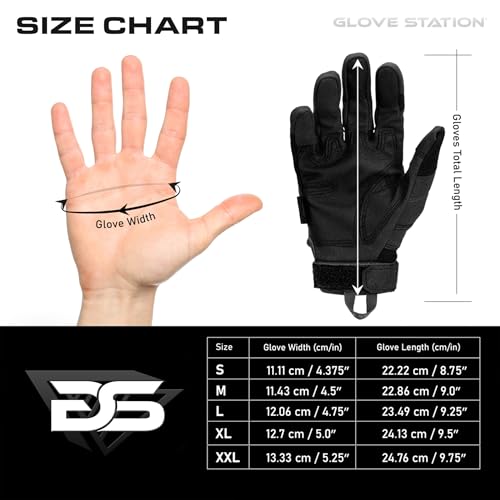 image for Glove Station Tactical Gloves for Men – Touchscreen Utility Gear wit