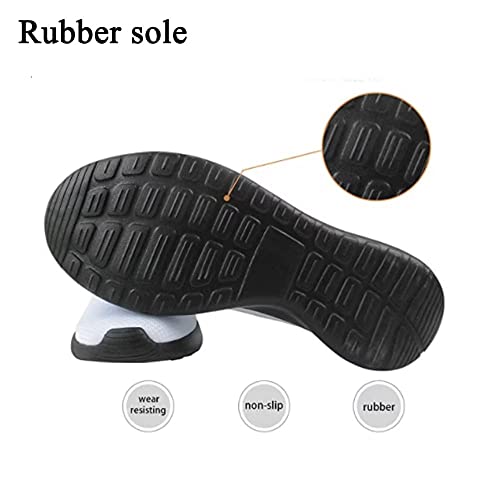 Beginterest Cute Walking Shoes for Women Lightweight Work Travel Athletic Sneaker Polka Dot Solid Leopard Print2