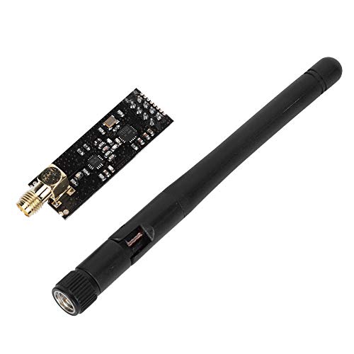 ViaGasaFamido NRF24L01 + PA + LNA bezprzewodowy moduł nadawczo-odbiorczy RF moduł nadawczo-odbiorczy 2.4G 1100 m z anteną w antystatycznej piance kompatybilny z Rduino,Moduł