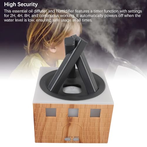 Difusor aromático eléctrico TOPINCN 400ml con luz miniatura 4