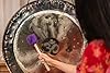 Sonic Energy Gong Mallet Small – Lavender mallet with beechwood handle – For gong players, meditation, percussion – Sheep’s wool, synthetic fleece (MGM-S-L) #1