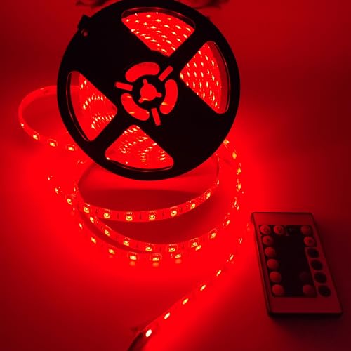 Tira de luz LED multicolor con control remoto miniatura 7