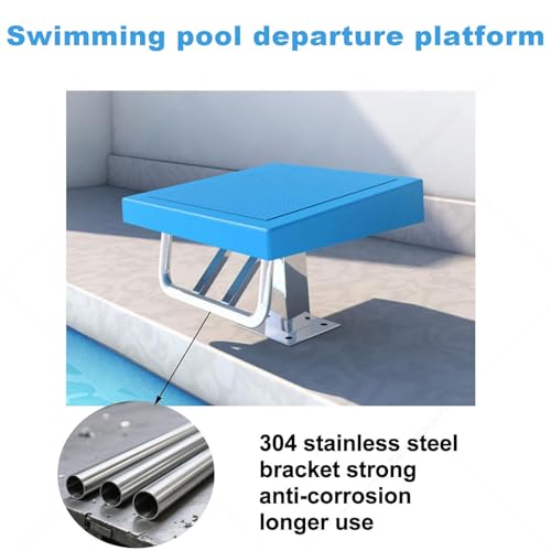 Plongeoir Professionnel en Acier Inoxydable - Une Plateforme de Plongeon adaptée à l'entraînement, Facile à Monter, idéale pour Les athlètes et Les Amateurs de Fitness, et également Parfaite