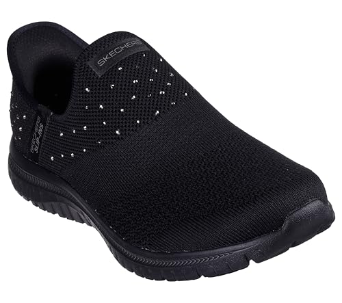 [Skechers] �X�j�[�J�[�u�[�c Virtue-Starlight Hands Free Slip-ins ���f�B�[�X �u���b�N/�u���b�N=bbk 25.5 cm