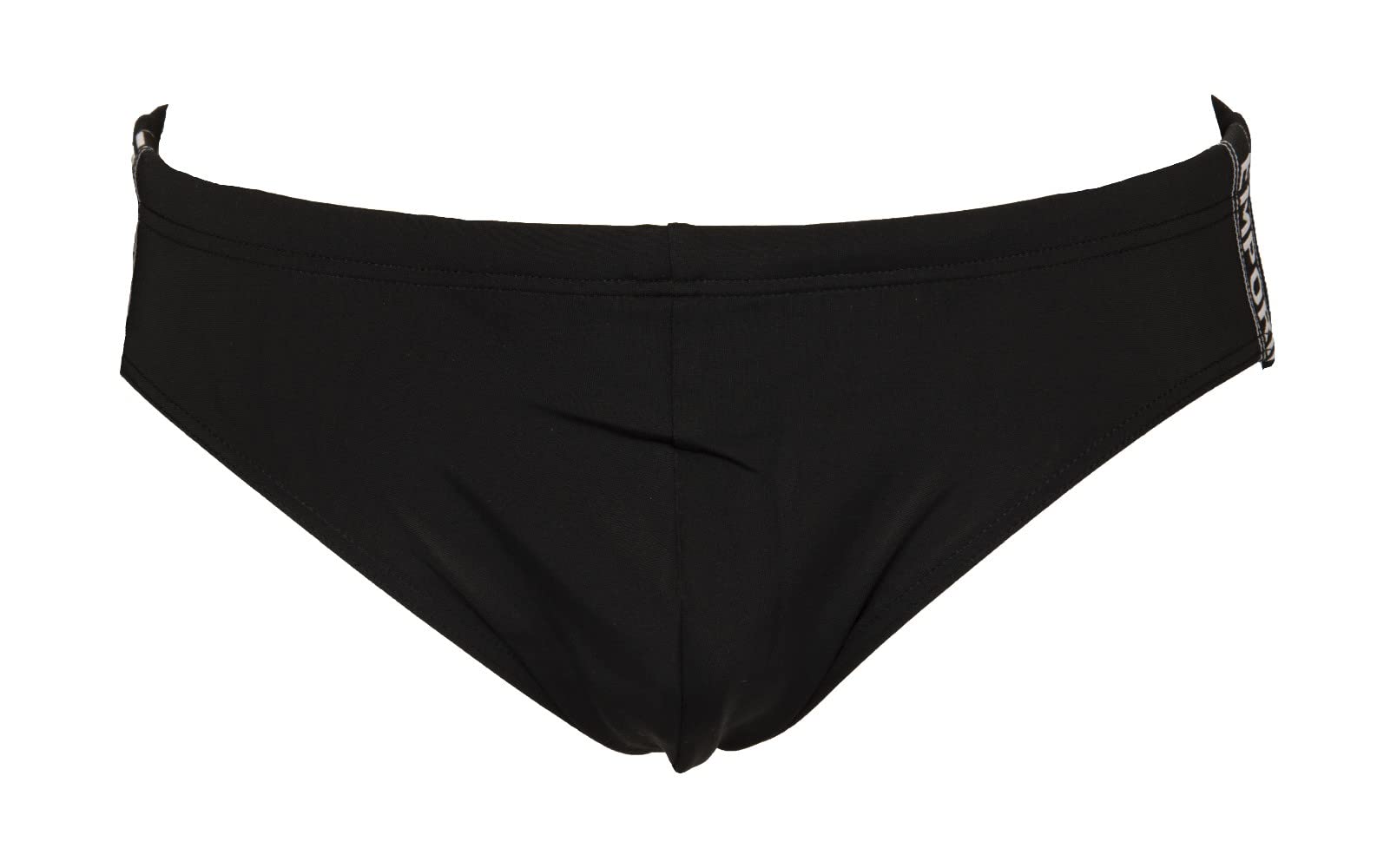 Emporio Armani Brief Denim Tape, Slip da bagno Uomo, Nero, 56