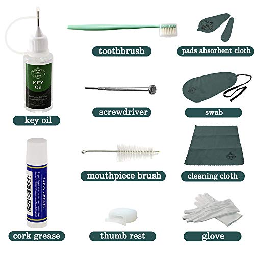 image for ROCHIX 1890 Rochix Clarinet Cleaner Care Cleaning Kit,Maintenance Kit,