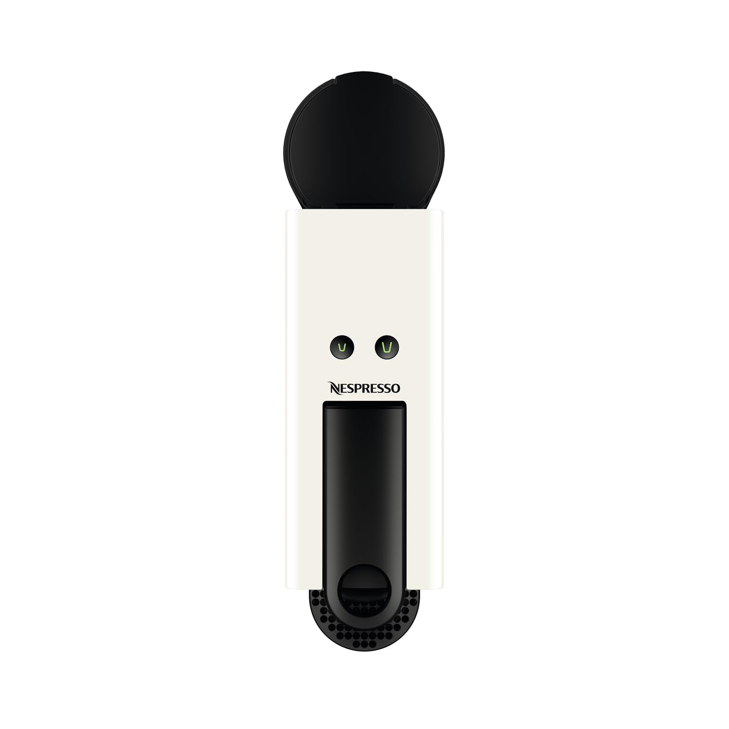 Nespresso Krups Machine à Café Essenza Mini Blanche, 19 Bars + Kit de Bienvenue, Design Compact, Expresso et Lungo, Arrêt Automatique, YY2912FD