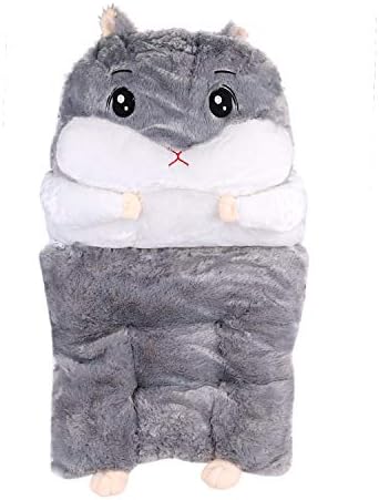 Soft Back Seat Cushion Pad Hamster Shaped Comfort Seat Pad Plush Cozy Armchair Seat Cushion Support Office Seat Pad Relieves Back Coccyx Sciatica Tailbone Pain Relief Chair Cushions for Home Office