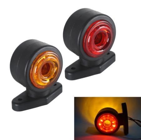 Amazon.co.jp: LED 24V サイドマーカー EUR custom ボルボ スカニア 