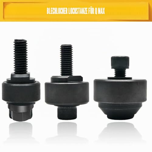 SagaSave 20 mm Blechlochstanzer, Metall-Sechskant-Lochschneider für Spüle, Stahlplatte, Edelstahl, Metall