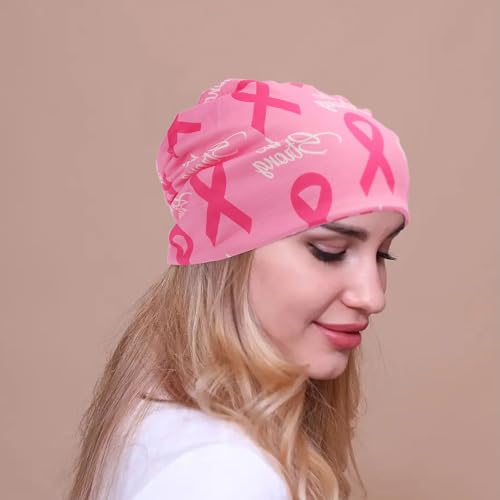 Sombrero Rosa Conciencia Cáncer de Mama para Mujer y Hombre miniatura 6
