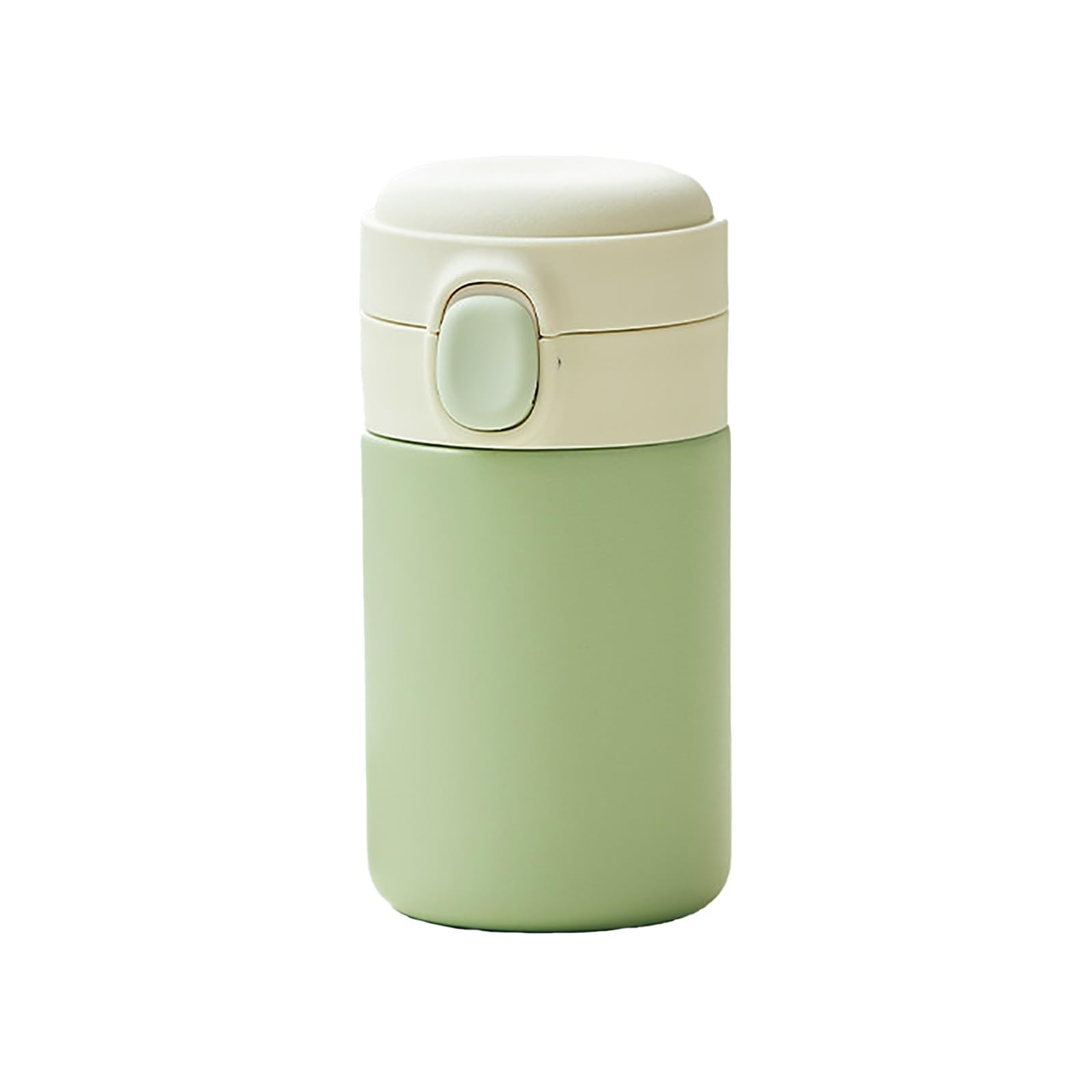 Thermobecher Klein, Kaffeebecher Thermo, Dicht und Auslaufsicher, Klein und Handlich, Ideal für Arbeit, Schule, Sport und Camping(Green)