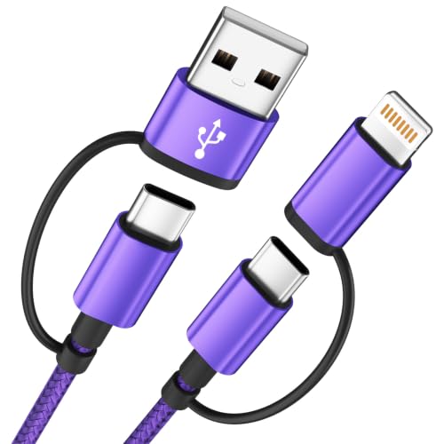 2Pack 4 in 1 Multi Charging Cable - image 1