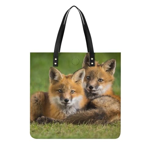 Sac cabas shopper Renard Naturel : le tote bag idéal pour vos voyages et escapades