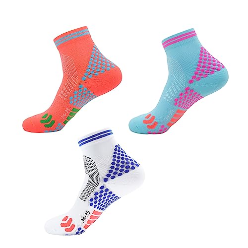 Far Infrared Schorl Titanium Ion Heightening Booster Socks,Pressure Running Socks for Men and Women