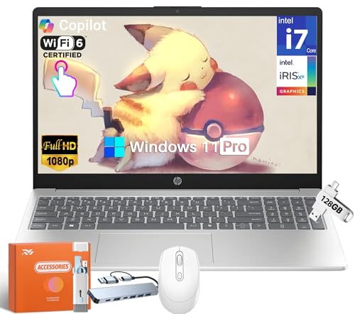 HP 2025 Laptop 15.6 pulgadas Core i7 64 GB RAM 2 TB SSD miniatura 1