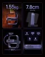 XGIMI Elfin Flip Laser Tragbarer Beamer 1080P mit Google TV & Netflix – Ansicht 8