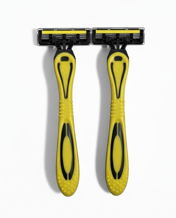 Image of WETELL Pure Comfort 3 Men's Disposable Razors - Triple Blade Shaving Razor for Smooth, Comfortable Shaves (WT202359)
