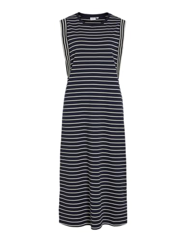 Robe mi-longue femme col rond sans manches VILA taille S L style fluide chic