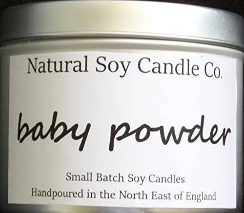Vela natural perfumada de la soja del polvo/vertida a mano/pequeño lote