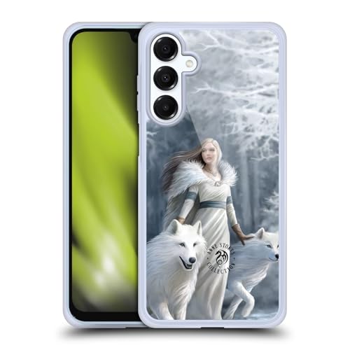 Coque Samsung Galaxy A16 5G Anne Stokes Gardiens d'hiver Loups compatible MagSafe