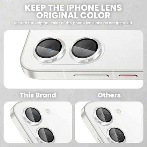 Image of FIRST MART Silver Camera Ring Guard Protector for Poco X8 Pro | Tempered Glass with Metal Alloy Rings, HD Clear, Scratch Resistant, Case-Friendly | Pack of 1