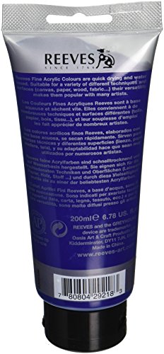 Reeves Colori acrilici, Phtaloblau, 75ml Tube