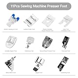 Zoom IMG-1 kit di 11 piedini premistoffa Zoom IMG-1 kit di 11 piedini premistoffa