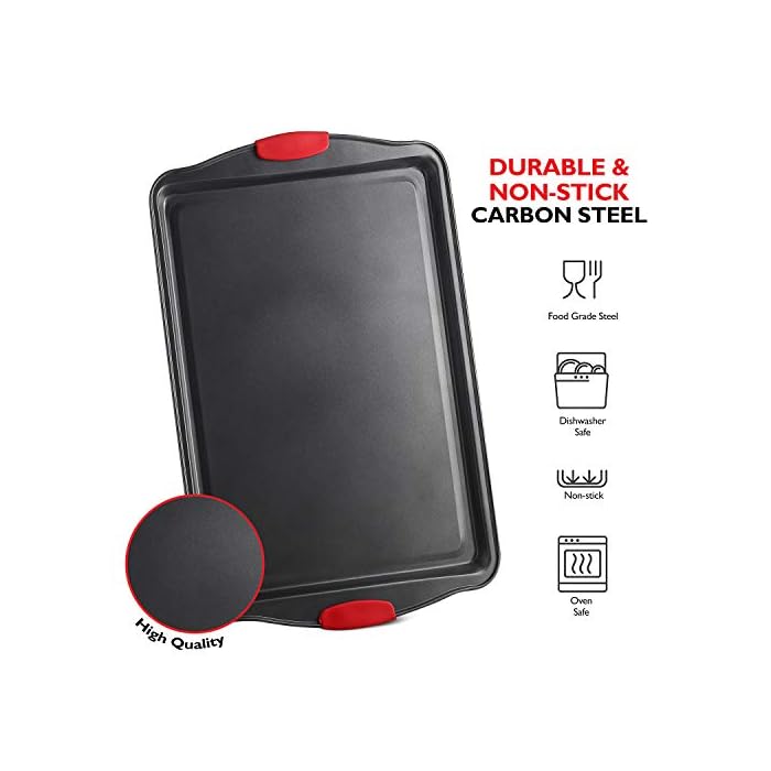 Buy Eatex Baking Pans Set 15PC Baking Set with Silicone Handles