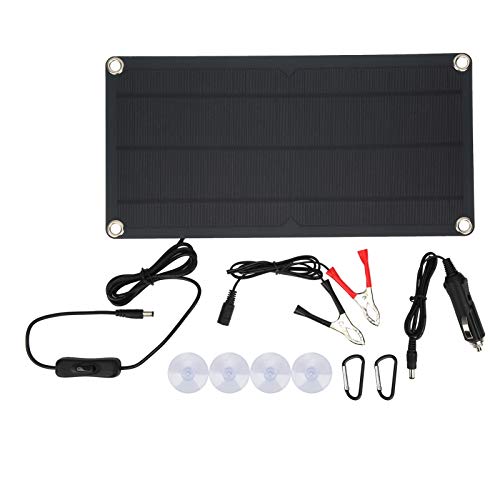 kaisudiAP para cargador solar, paneles portátiles de alta eficiencia para teléfonos, compacto impermeable para uso de emergencia al aire con protección contra sobrecarga