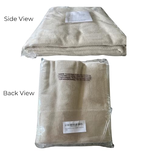 Image of Monks Cloth, 2yd x 1yd, Tufting Cloth Fabric for Needlework, Punch Needle, Fabric for DIY Rug Punch Tufting Gun