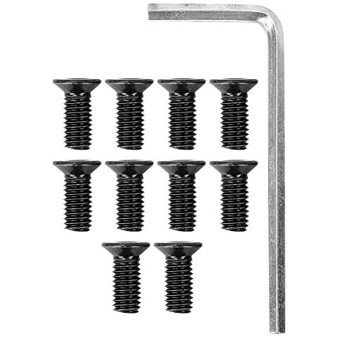 MAGT Screw, 10pcs Screw Replacement Screwdriver Set for Xiaomi Mijia M365 Electric Scooter with Hexagon Handle Replacement Parts Kits Cover
